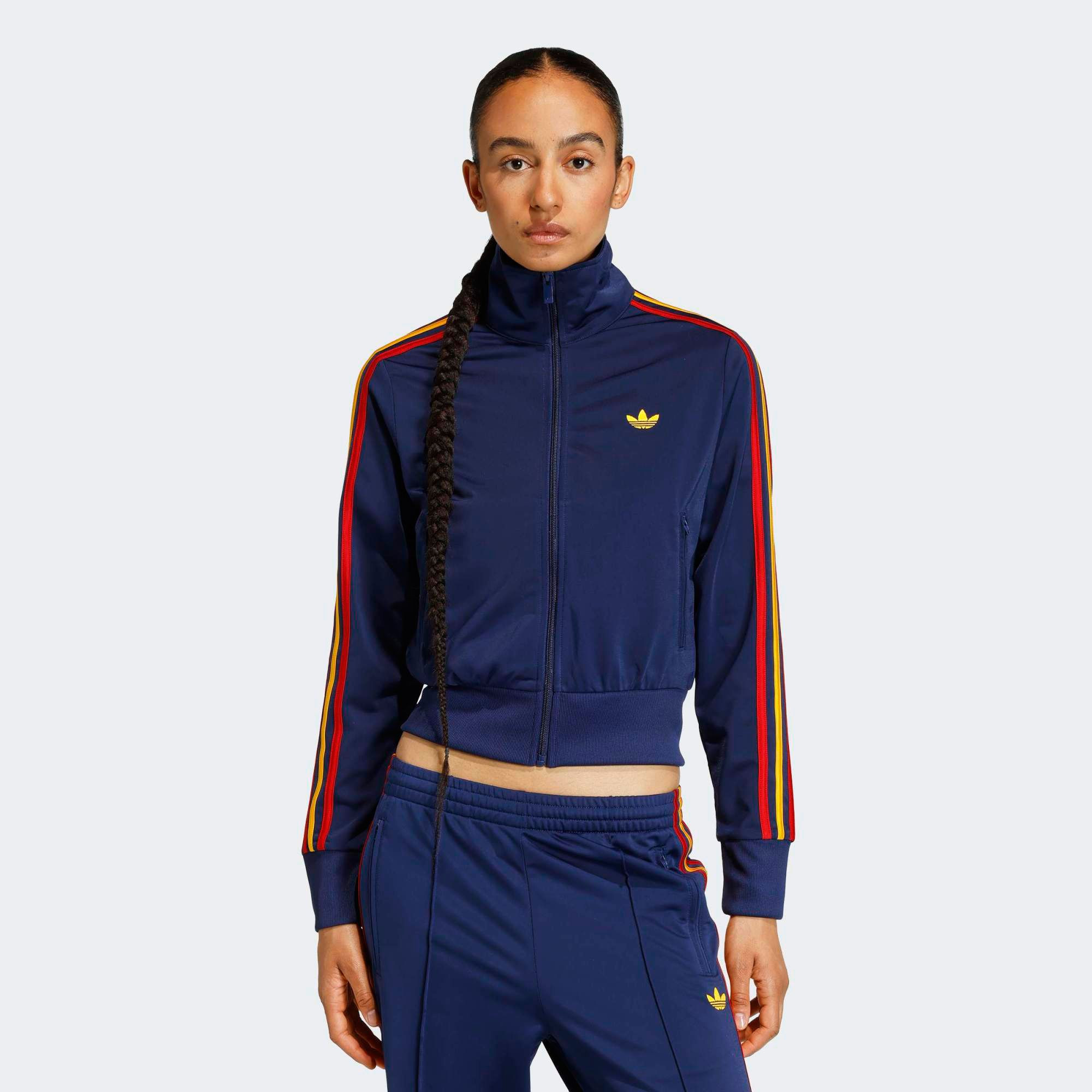 adidas Originals Women's Firebird Classic Track Top, Medium, Cloud White | DICK'S Sporting Goods