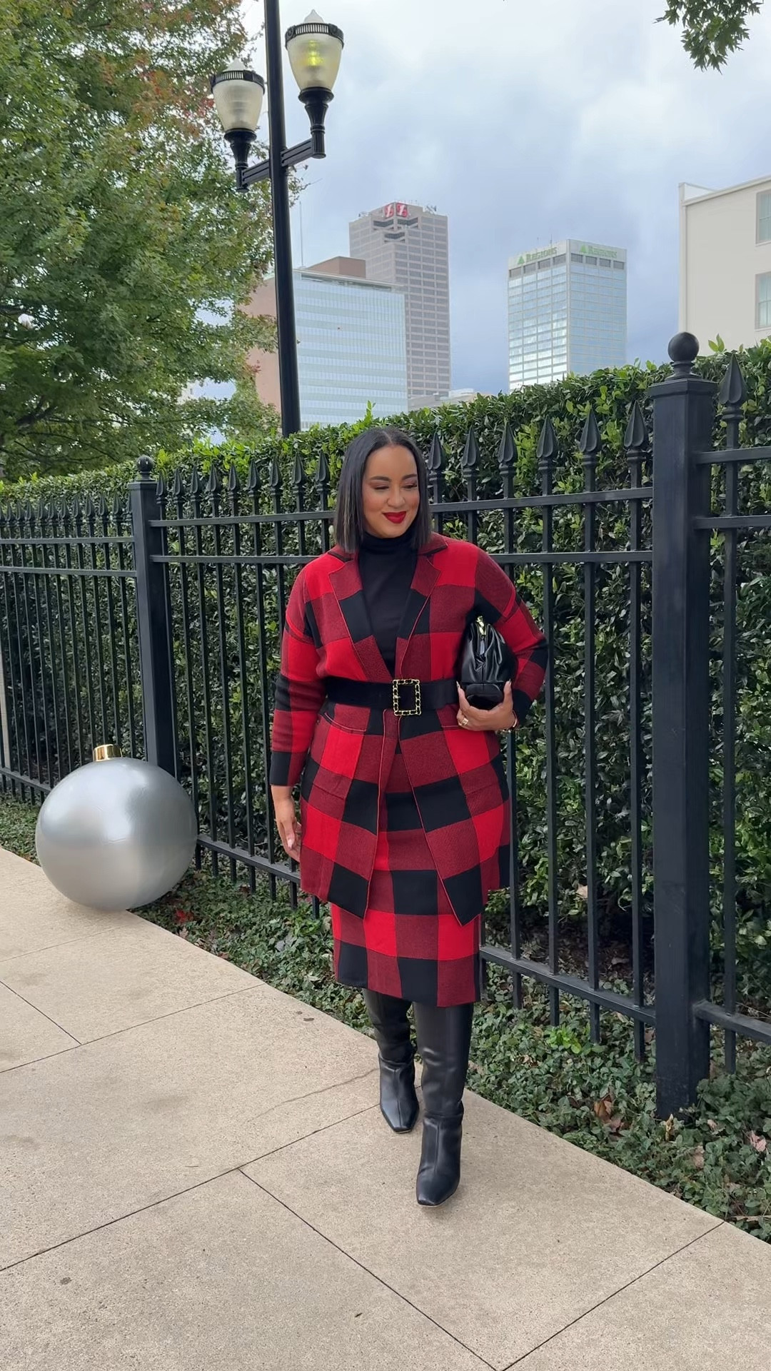 Holiday style from lane Bryant! I love the plaid suit! The sequin button down is top tier! 

#LTKPlusSize #LTKFindsUnder100 #LTKWorkwear