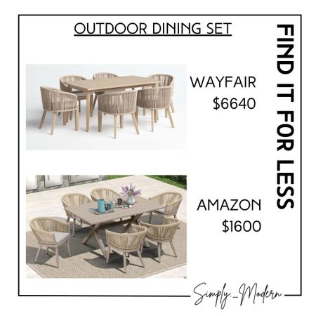 Find it for less- patio dining set

#LTKhome #LTKSeasonal