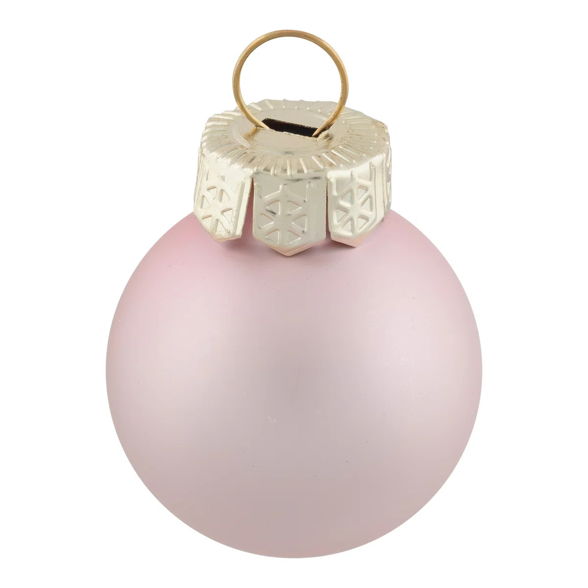 24ct Glass 2-Finish Christmas Ball Ornaments | Wayfair North America
