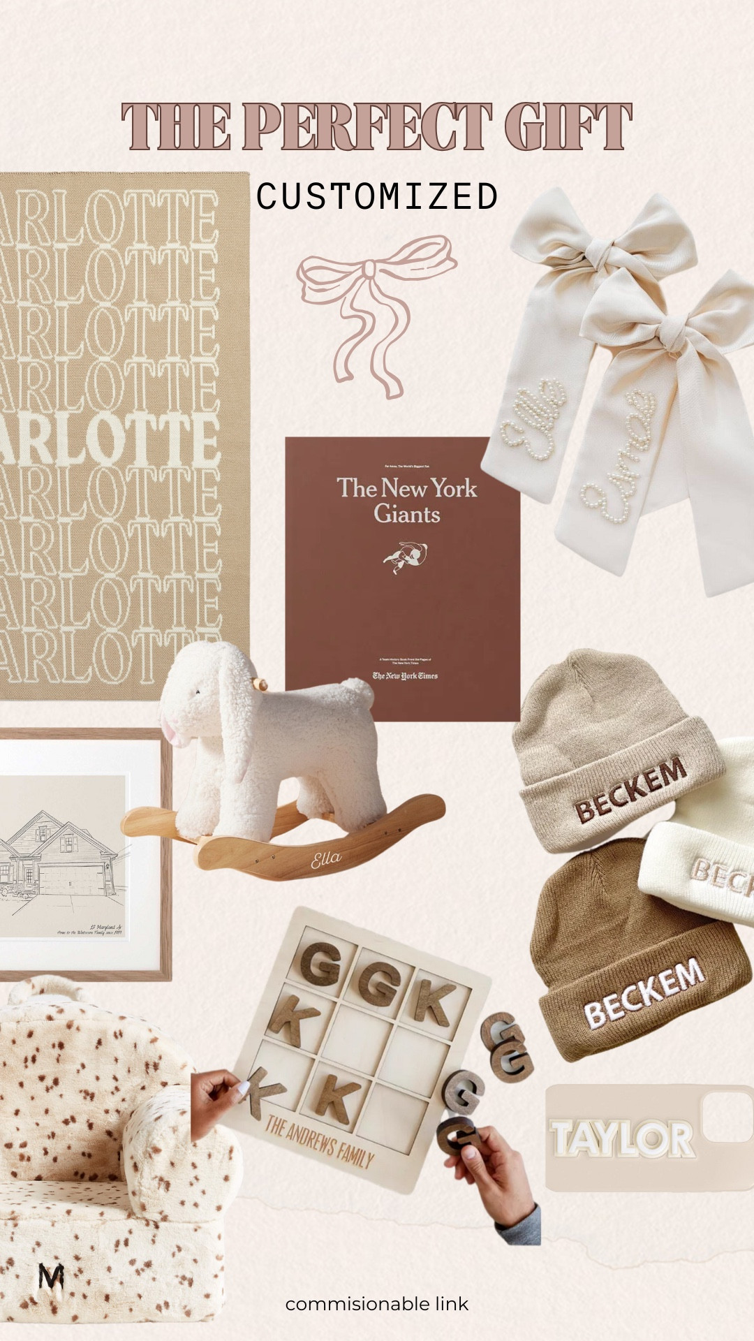 The perfect gift that’s personalized! 

	•	Personalized gifts
	•	Custom gifts
	•	Unique personalized gifts
	•	Customized gifts for her/him
	•	Engraved gifts
	•	Personalized gift ideas
	•	Custom name gifts
	•	Monogrammed gifts
	•	Personalized keepsakes
	•	Custom photo gifts
	•	Custom jewelry gifts
	•	Personalized home decor
	•	Personalized holiday gifts
	•	Personalized gifts for kids
	•	Personalized gifts for parents
	•	Personalized gifts for couples
	•	Personalized birthday gifts
	•	Custom engraved items
	•	Personalized gifts for friends
	•	Handcrafted personalized gifts
	•	Personalized gift sets
	•	Personalized experience gifts
	•	Customized accessories
	•	Personalized office gifts
	•	Custom gifts for special occasions
	•	Personalized gift boxes
	•	Custom artwork gifts
	•	Personalized gift for the bride/groom

#LTKSeasonal #LTKGiftGuide #LTKHoliday