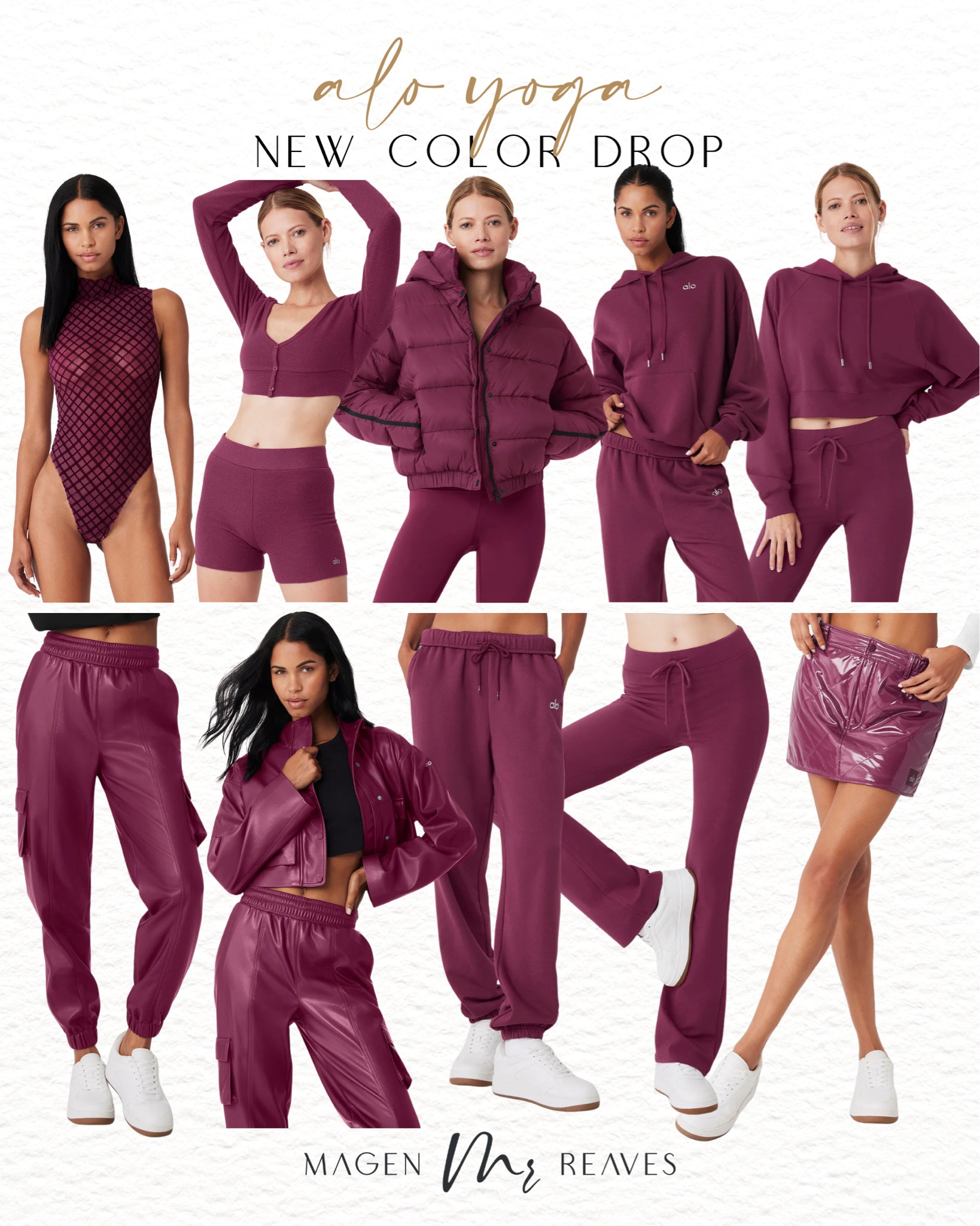 Alo yoga just dropped this new color!!! Love the berry color. Perfect for gift giving this Christmas! 

#LTKHoliday #LTKSeasonal #LTKGiftGuide