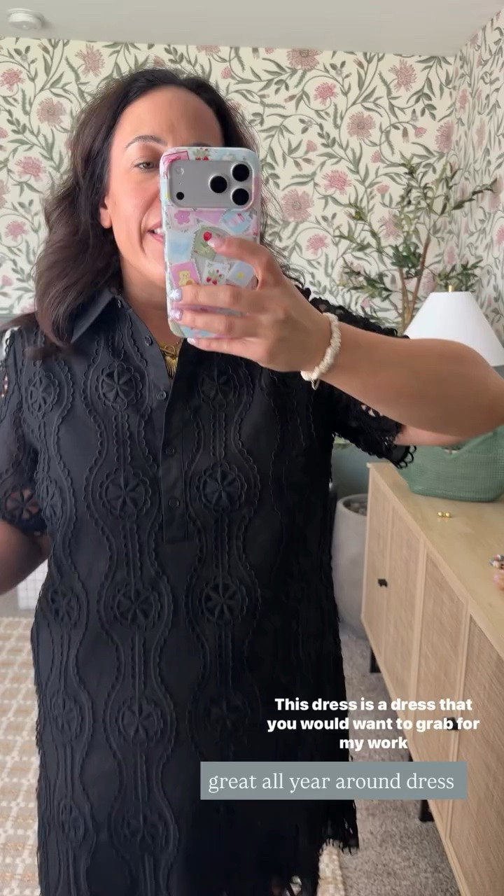 great all year around dress! The details are stunnnning 🖤🤌🏼

#LTKootd #LTKMidsize #LTKWorkwear