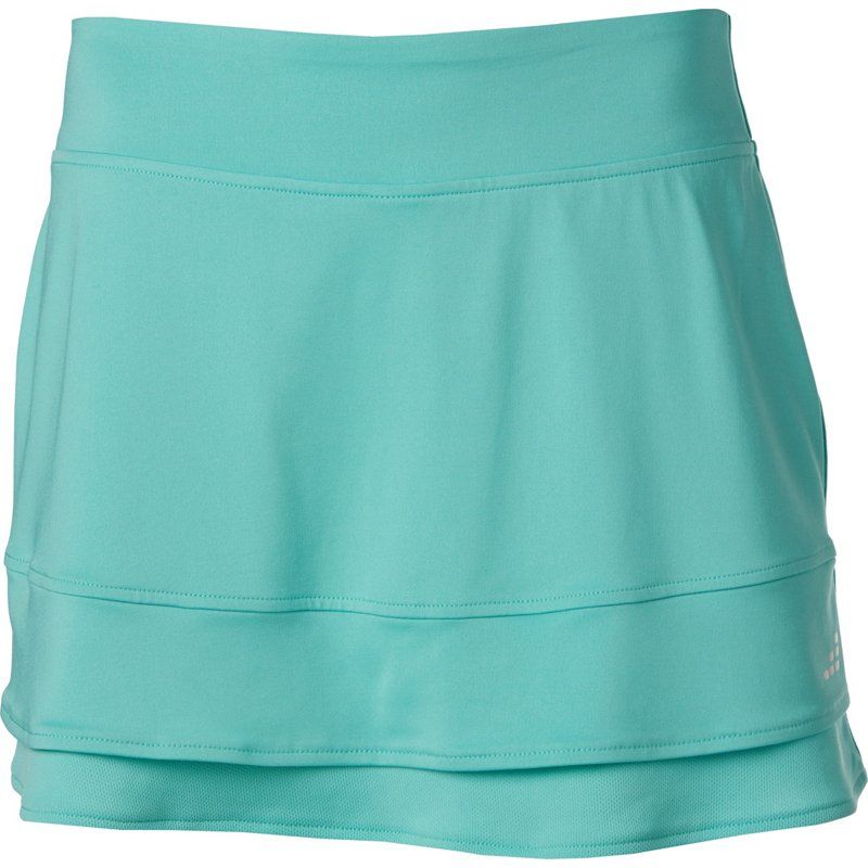 BCG Women's Layered Tennis Skirt Aqua/Turquoise, X-Small - Women's Athletic Performance Bottoms at A | Academy Sports + Outdoors