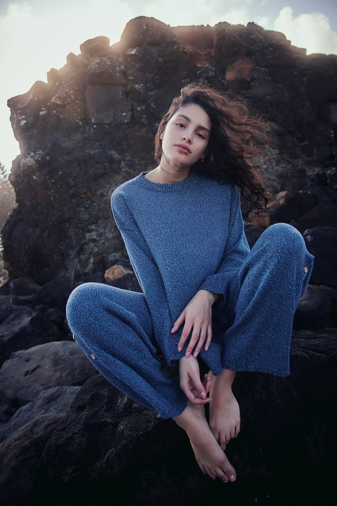 Button Up Sweater Set | Free People (Global - UK&FR Excluded)