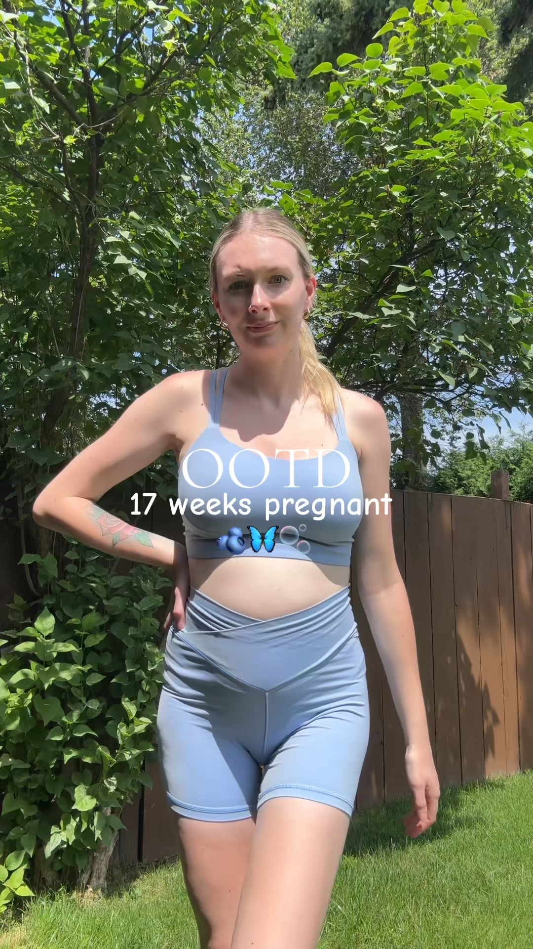 Comfiest set for the summer | bump friendly | pregnancy style | aerie real 
