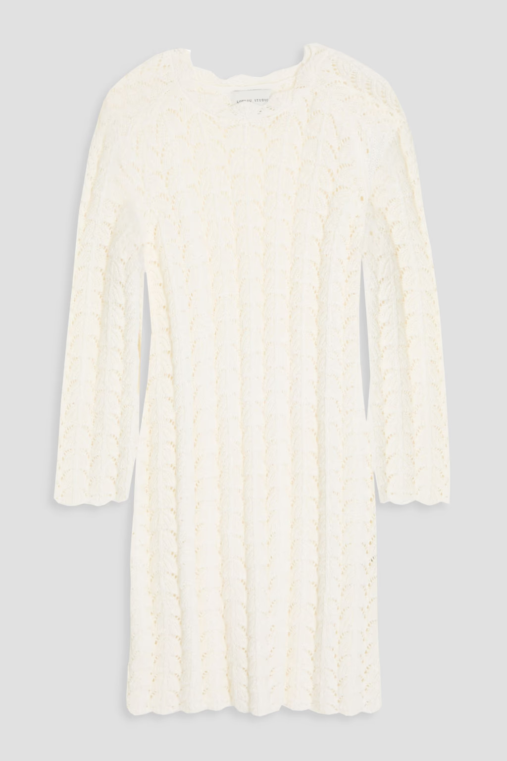 Ditu crocheted cotton mini dress | The Outnet (UK and Europe)