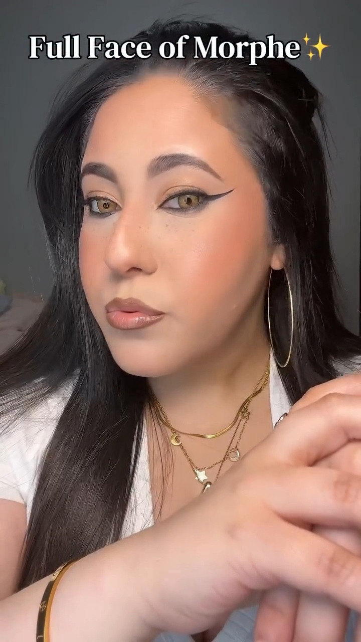 POV: you open your @morphebrushes Cosmetics PR package and suddenly it’s golden hour on your face✨

Full face of @morphe2 and I’m not being dramatic when I say... the glow?? the bronze?? the shimmer?? someone cue the summer night plans because this look is doing the flirting for me.😏

Every product I used is from Morphe’s newest collection and the formulas are giving smooth, bronzed, warm goddess energy. Think sunkissed skin, golden shimmer lids, and that blush that makes it look like you’ve been kissed by the sunset.🌅

Safe to say Morphe understood the assignment.✨

Shop the new collection on Morphe’s website & at @ultabeauty if you want your makeup to look like it caught the last light of golden hour.☀️

Tell me in the comments — are we team glowy bronze or soft matte? 👀

Product details: ⬇️ 

☀️ Eyeshadow Trio (Champagne On Tap)

☀️ Cheek Thrills Muliti-Finish Face Trio (Pour Le Visage)

☀️ Highlighter Stick (Sunset Blvd)

☀️ Mixed Signals Dual-Ended Cream & Liquid Shadowstick (Stealthy/Wealthy) 

☀️ Dazzled Drip Glass High Shimmer Lip Gloss (Cognac Diamond) 

•
•
#morphe #morphegirl #makeuptutorial #beautyinfluencer #explorepage✨

#LTKspringtrends #LTKBeauty #LTKgrwm