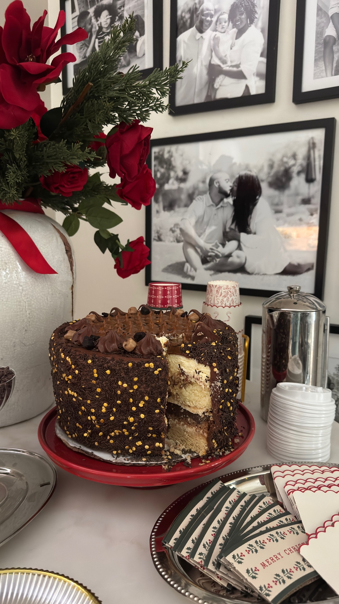 Umm yes, I absolutely had a cake flown in from New York City! 
@goldbelly shipped us the Decacaken, a cake-pie masterpiece with ten delicious elements, from the PieCaken Shop, straight to my door. I set up a little hot cocoa bar, put on a little jazz, took my first bite, and instantly knew... there will be more
Goldbelly hosting deliveries in my future. 

Comment SHOP below for my favorite Goldbelly picks for this season and the New Year!
#Goldbelly #Itk

#LTKGiftGuide #LTKHoliday #LTKfoodie