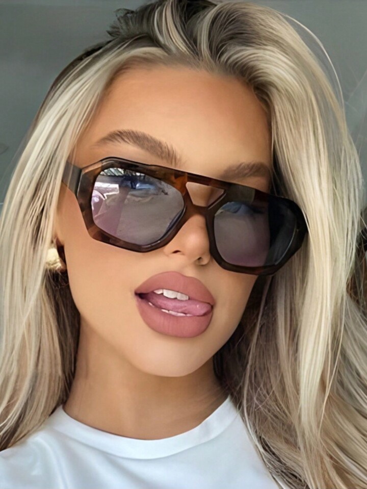 Boho Trendig Neuzugang Hochwertiger Rahmen Doppelfalzbare Sonnenbrille Unisex, retro ozeanisches ... | SHEIN