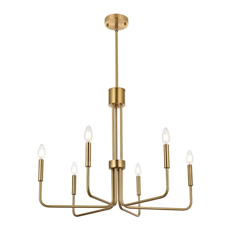 Qmari 6 - Light Dimmable Classic / Traditional Chandelier | Wayfair North America