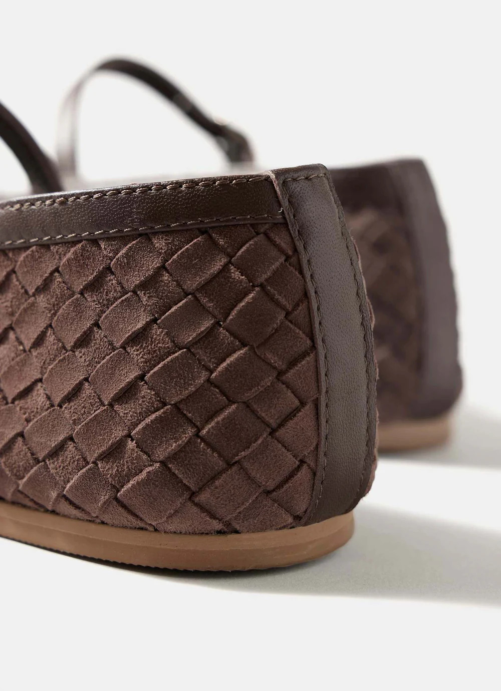 Charley Brown Suede Woven Pumps | Mint Velvet