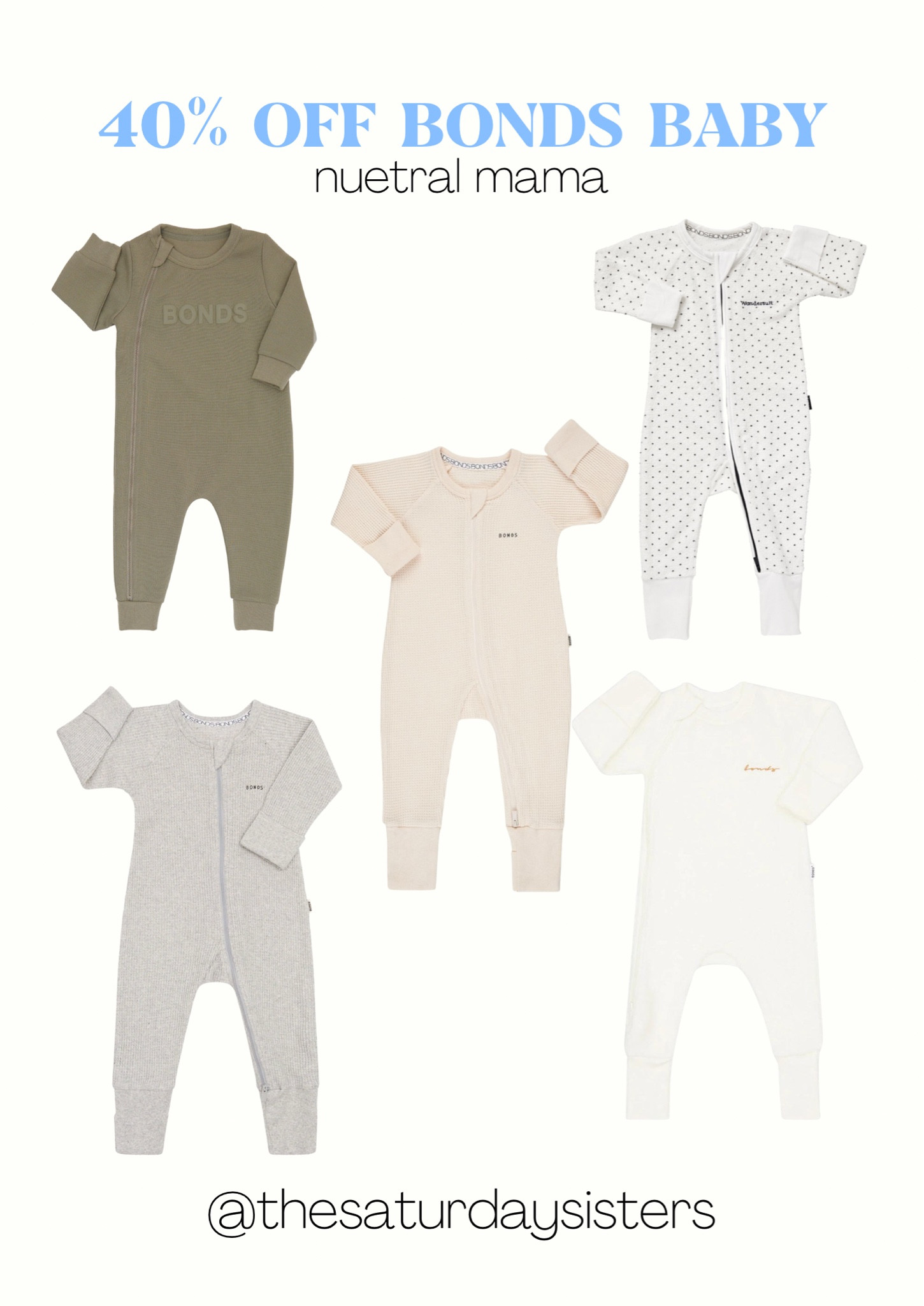 40% OFF BONDS BABY - Neutral mama picks 🤍

#LTKfamily #LTKaustralia #LTKbaby