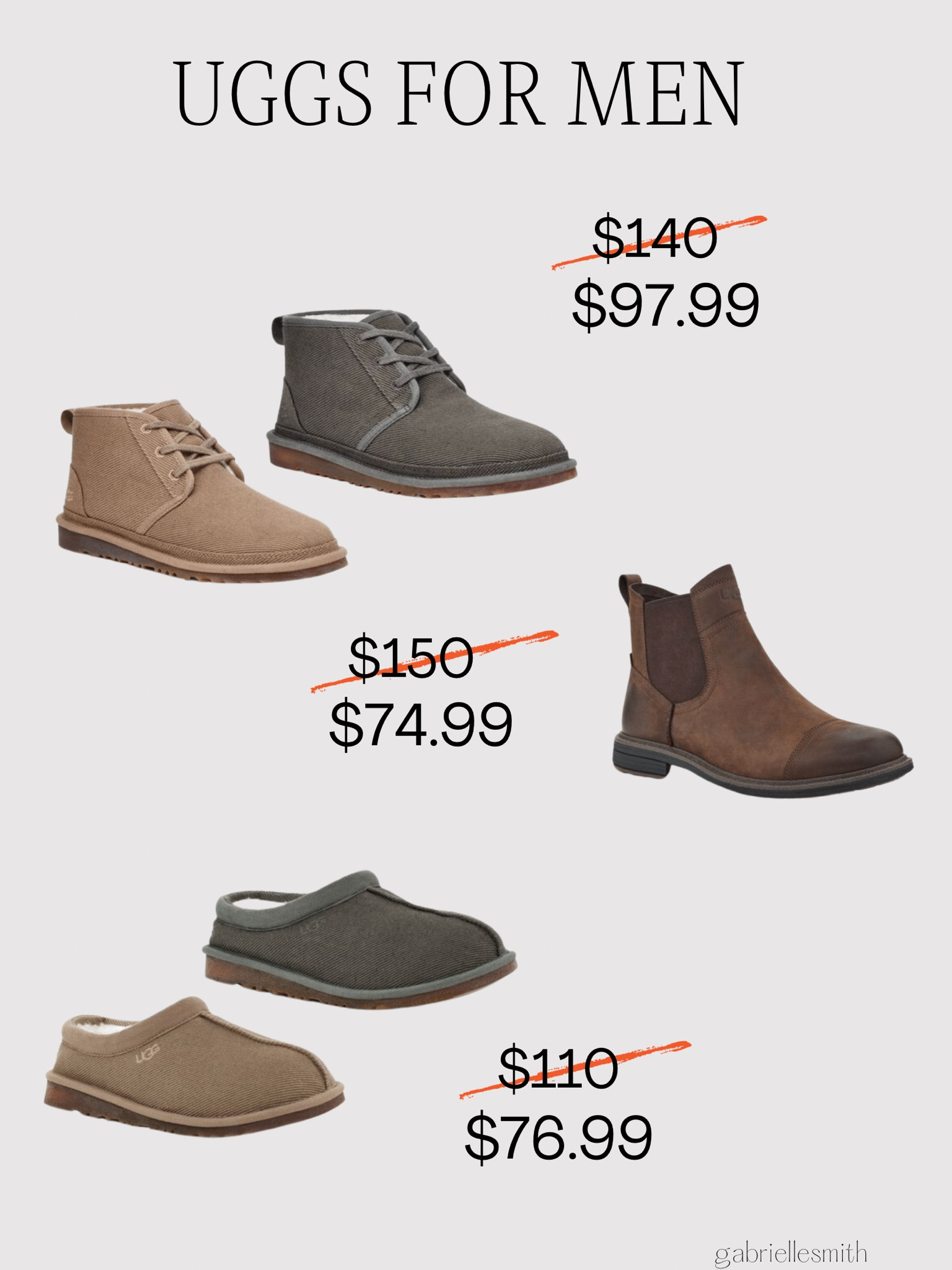 Man hotsell uggs sale