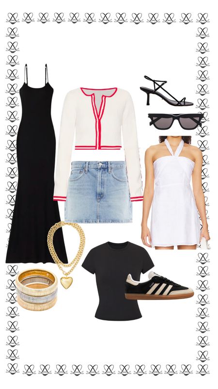 STARTER KIT: Your summer capsule wardrobe! Style tip: all you’ll need is a great basic tee that you LOVE, the perfect cardigan, a denim skirt, a sneaker…my picks linked below!

#LTKBeauty #LTKSeasonal #LTKStyleTip