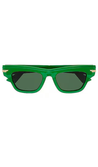 Sharp Wayfarer in Green | Revolve Clothing (Global)