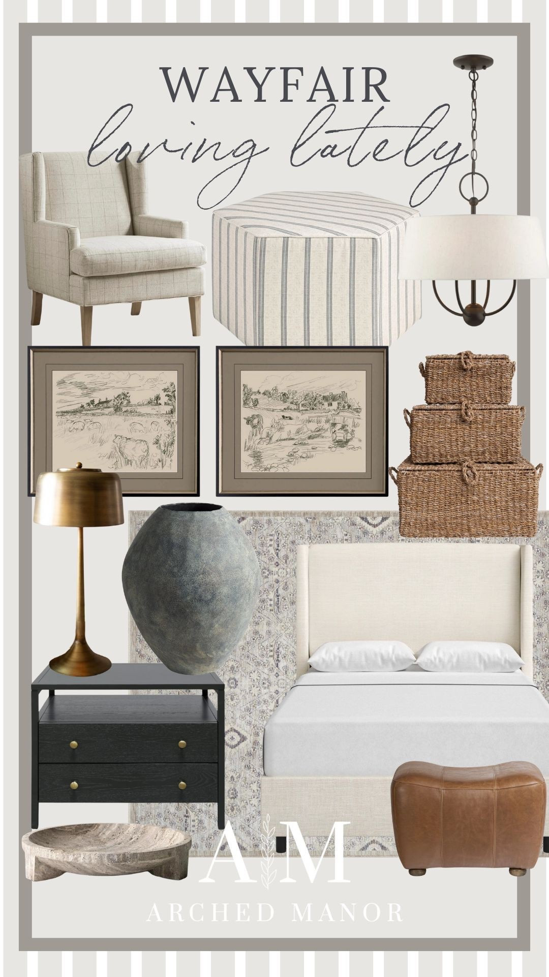 My favorite finds on Wayfair this week! How amazing are these baskets? 

#LTKSeasonal #LTKHome