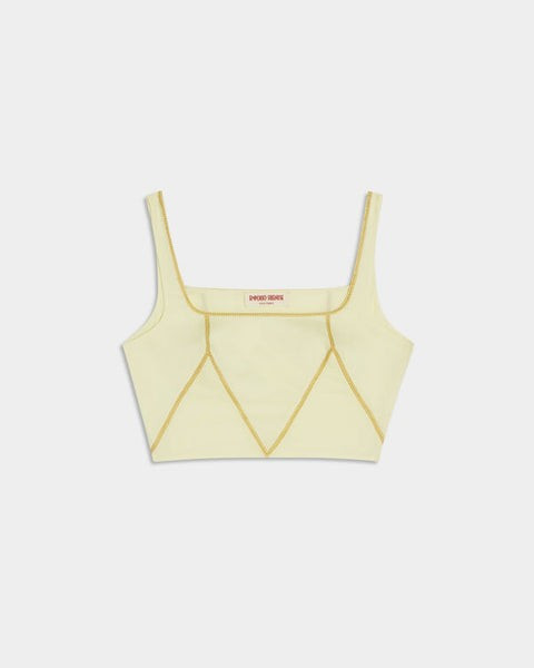 Cinderella Aztec Top, Sunny Lime | The Avenue