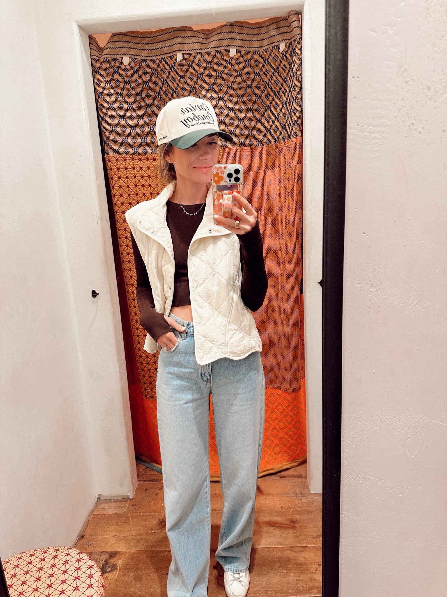 Rollas jeans fit tts! free people vest xs size down caviar cowboy hat eleven eleven hat 11:11 golden goose sneakers#LTKGiftGuide 

#LTKshoecrush #LTKaustralia