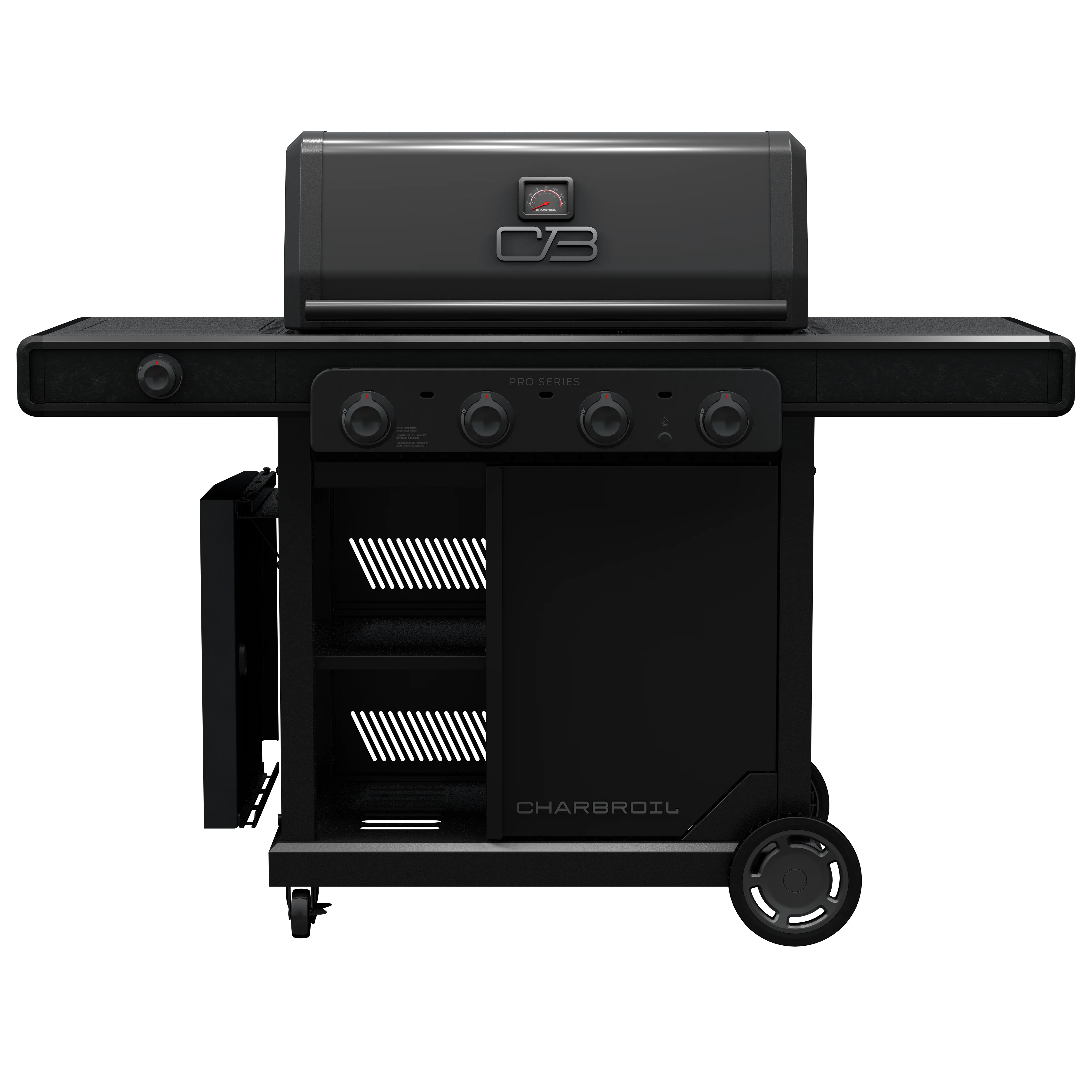 Pro Series™ 4-Burner Gas Grill and Griddle with Side Burner | Charbroil