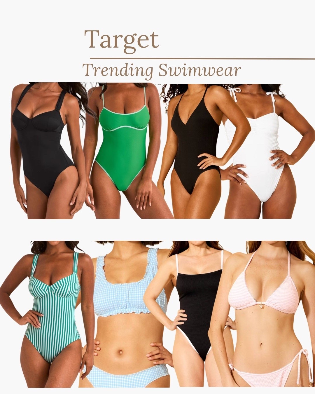 Target trending swimwear

#LTKootd #LTKfitnessgoals #LTKSwim