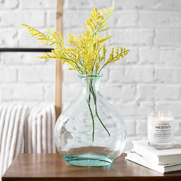 Green Valencia Glass Vase | Kirkland's Home