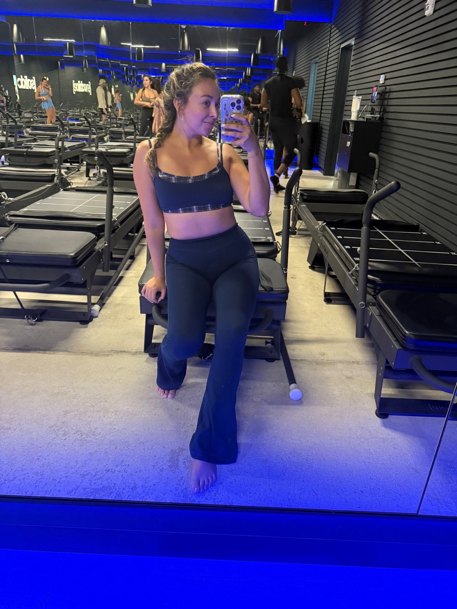 Liaison workout set! Cute for yoga or Pilates!  Bra is layered for extra support, has matching leggings, sold separately. Top is sold out but they have restocks often! Wearing a medium in both pieces. Leggings on sale! 


#LTKActive #LTKFindsUnder100 #LTKHoliday