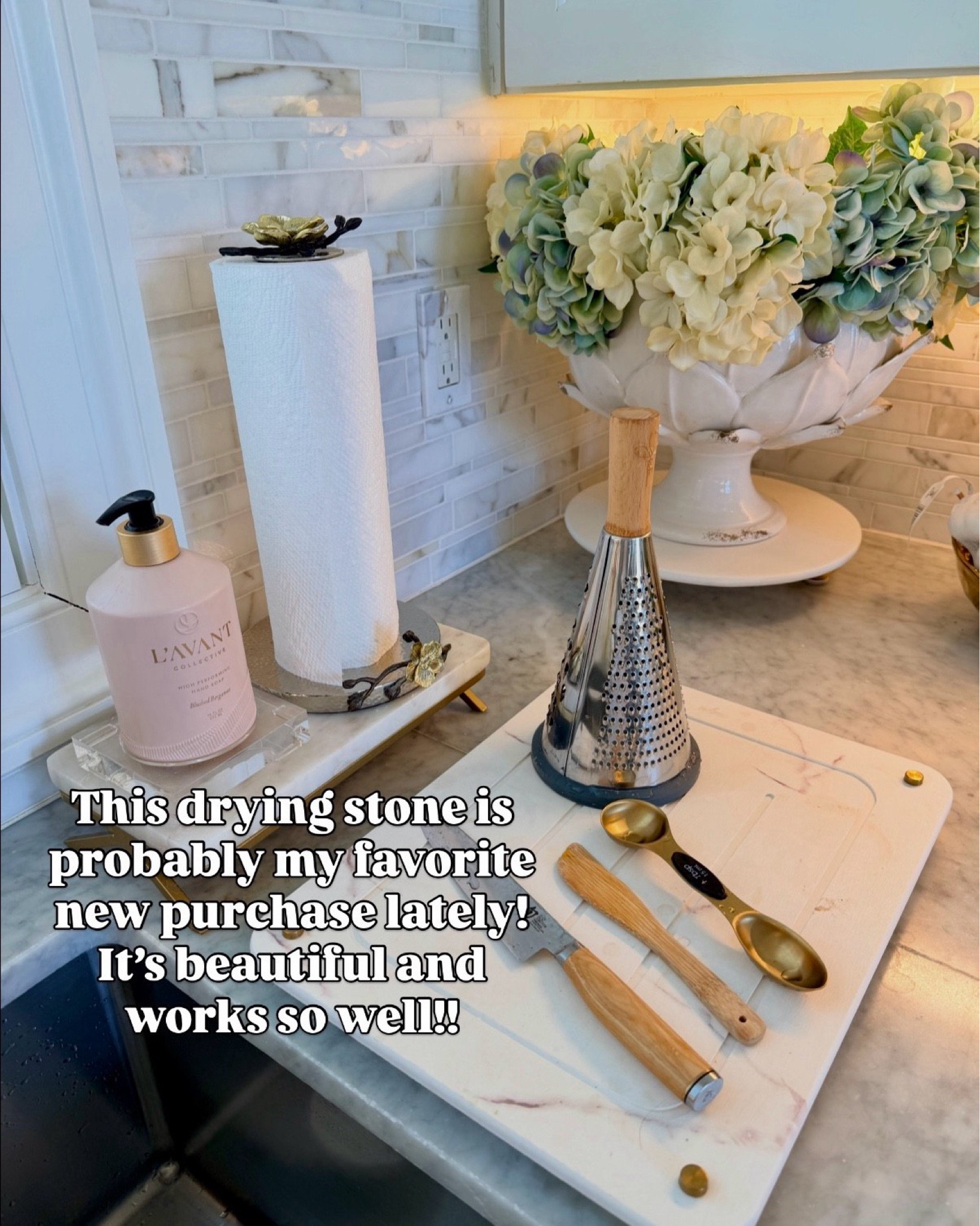 Make your house functionally beautiful with this gorgeous drying stone!!

#amazonfinds #kitchenfinds #kitchenessentials #aesthetickitchen #amazonhome 

#LTKHome #LTKSaleAlert
