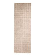 3x8 wool cedar wool runner | TJ Maxx