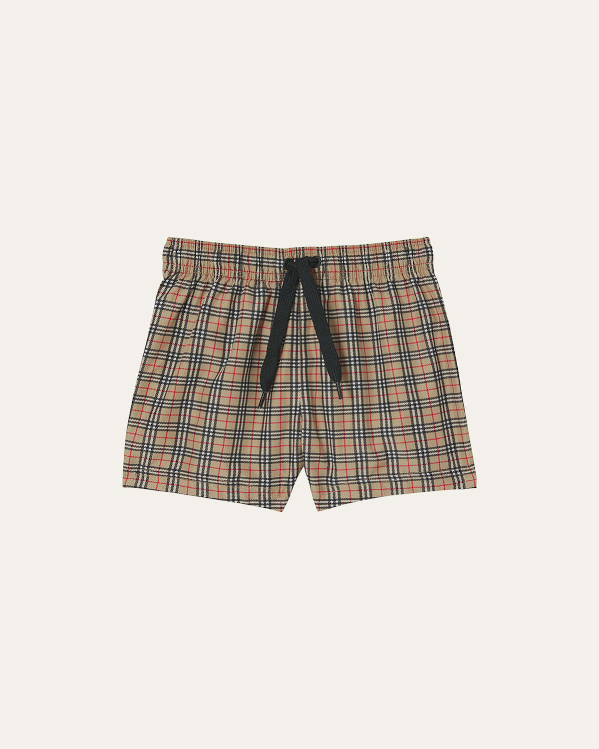 Boy's Kameron Vintage Check Swim Trunks, Size 6M-2 | Bergdorf Goodman