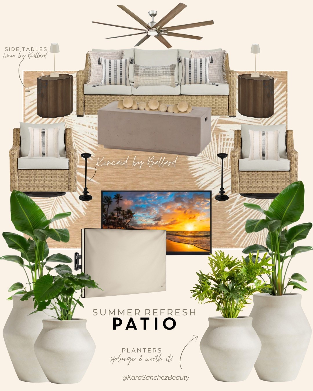 This is our 3rd season with these patio so I now swear by the quality, comfort and durability plus it being lovely to look at encourages us to have more movie nights on the patio  

#LTKSeasonal