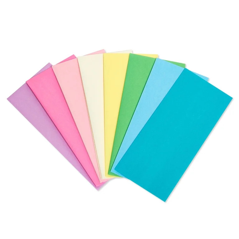 American Greetings 20 in. x 20 in. Pastel Multi- Color Bulk Multi-Tissue Pack for Christmas, Birt... | Walmart (US)