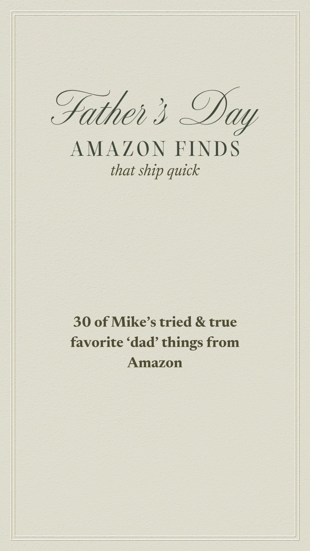 Father’s Day Gift Ideas: Everyday Amazon Finds

Treat the men in your life to well-thought-out gifts this year: it all starts with the classic Lee jeans — comfortable, timeless, and versatile — plus a curated lineup of Amazon best-sellers under $50 that pair seamlessly with everyday routines. Whether it’s workwear staples, weekend wear, or cozy at-home gear, these picks make gift-giving easy and stylish. Tap to shop what he’ll actually use, and wrap up those stocking stuffers and day-to-day upgrades in one go!

Lee men’s jeans gift, Amazon men’s everyday essentials, gift ideas for him 2026, men’s workwear staples Amazon, men’s casual jeans Lee, men’s gift under 50, Amazon best men’s finds, men’s style gifts Amazon, Lee men’s jeans Amazon, men’s wardrobe upgrade gift

#LTKMens #LTKMens #LTKMens #LTKHome #LTKSaleAlert