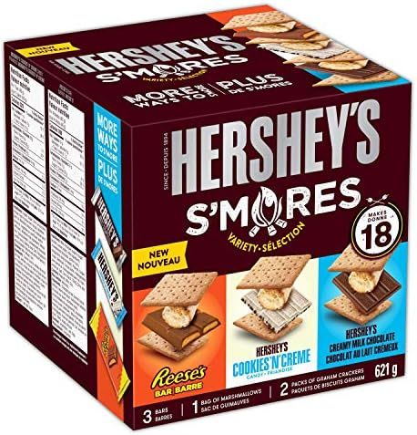 HERSHEY’S S’MORES Variety Kit, 621g/22oz., {Imported from Canada} | Amazon (US)