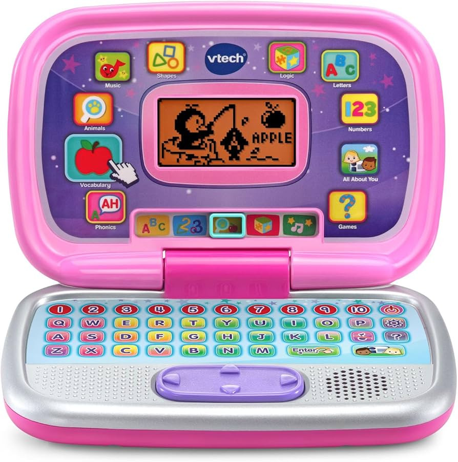 VTech Play Smart Preschool Laptop, Pink | Amazon (US)