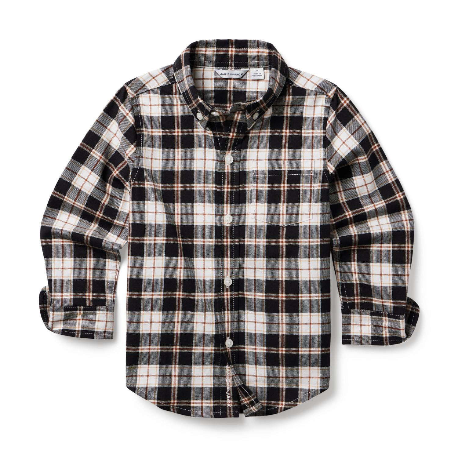 Tartan Flannel Shirt | Janie and Jack