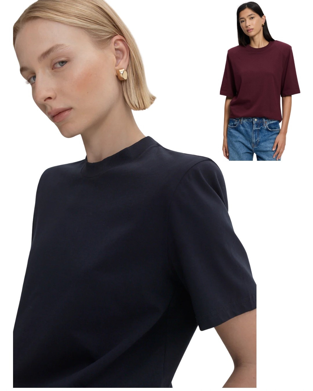 The 2026 update on shoulder pads?
A padded tee. Effortless polish ✨

Best value Marks & Spencer, & Other Stories.  Pricey but beautiful, Scanlan & Theodore xx

#LTKautumn #LTKaustralia #LTKover50style