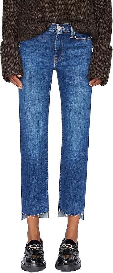 FRAME Women's Le High Straight Jeans | Amazon (US)