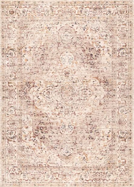 Beige Arabesque Area Rug | Rugs USA