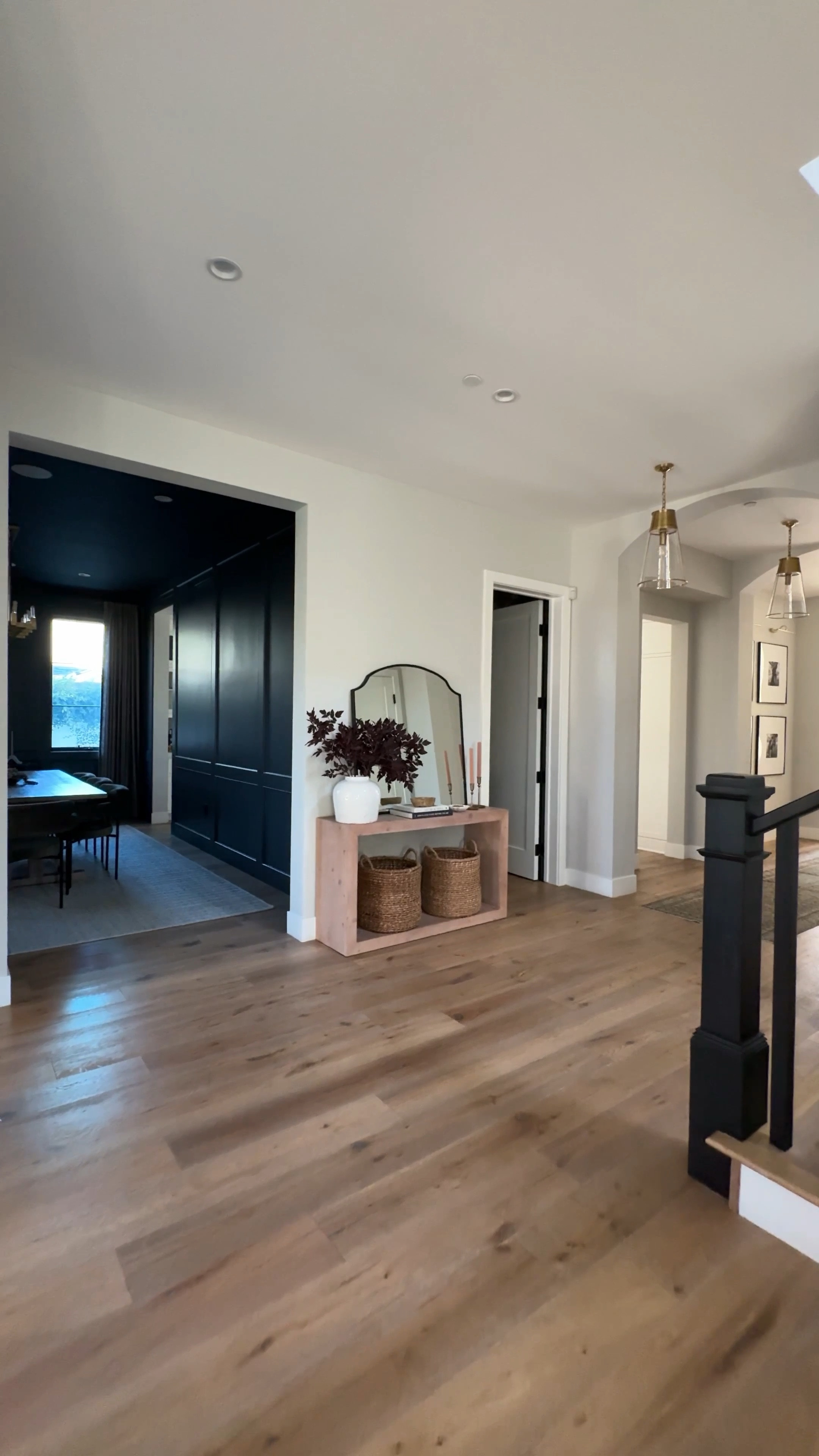 Hallway and entry inspo 

Wood console table, brass pendant glass pendant runner baskets white vase world market visual comfort pottery barn candles brass candle stick holder
woven baskets planters studio mcgee brass chandelier green chairs Arhaus 

#LTKfindsunder50 #LTKsalealert #LTKhome