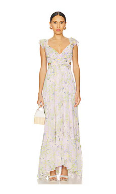 ASTR the Label Primrose Dress in Lavender Multi Flr from Revolve.com | Revolve Clothing (Global)