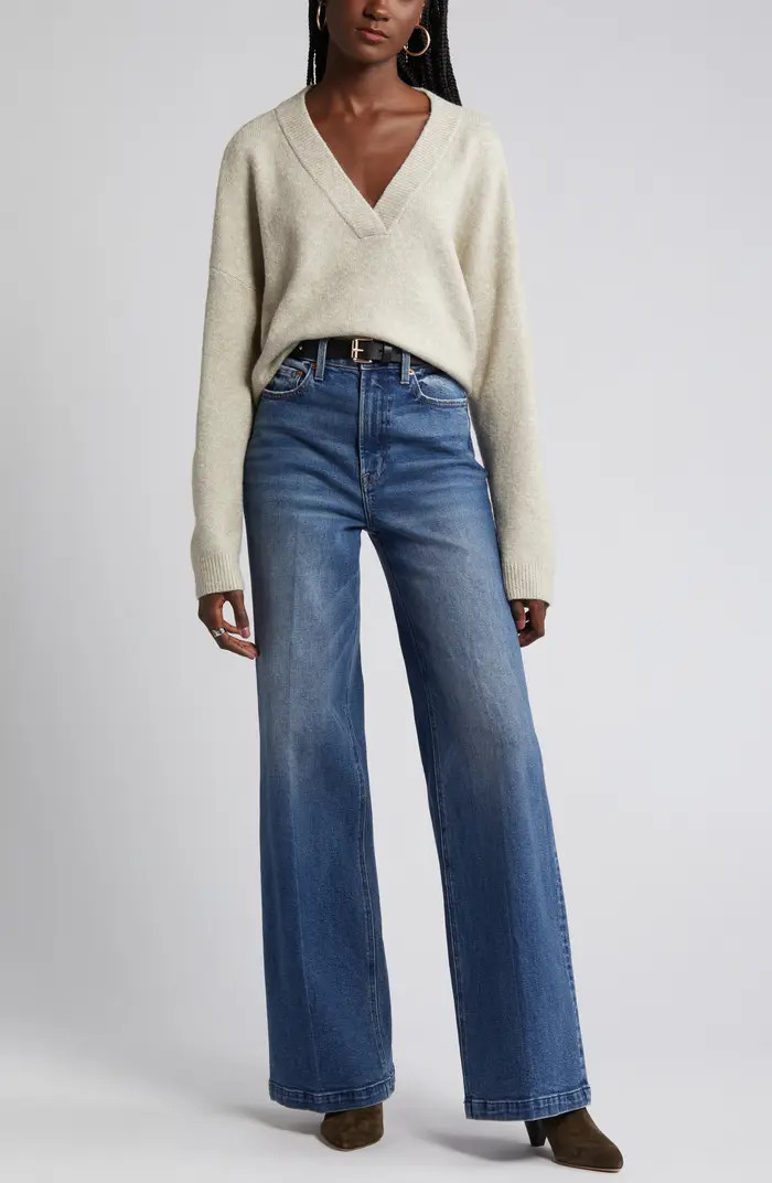 Oversize V-Neck Sweater | Nordstrom