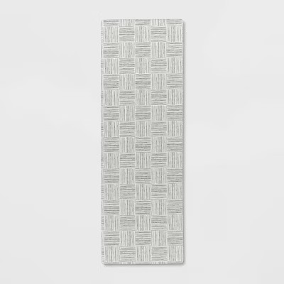1'6"x5" Rareta Lines Comfort Runner Mat - Threshold™: Skid-Resistant Kitchen Floor Mat, Indoor ... | Target