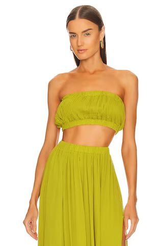 anna nata Christina Top in Celery Green from Revolve.com | Revolve Clothing (Global)