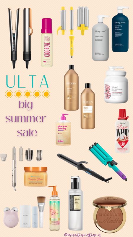 Ulta X Big Summer Sale ☀️









Ulta, Ulta Beauty, Beauty, Beauty Finds

#LTKSaleAlert #LTKBeauty #LTKSummerSales