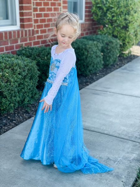 Girl’s Elsa costume for Halloween; princess dress up costumes 

#LTKkids #LTKSeasonal #LTKHalloween