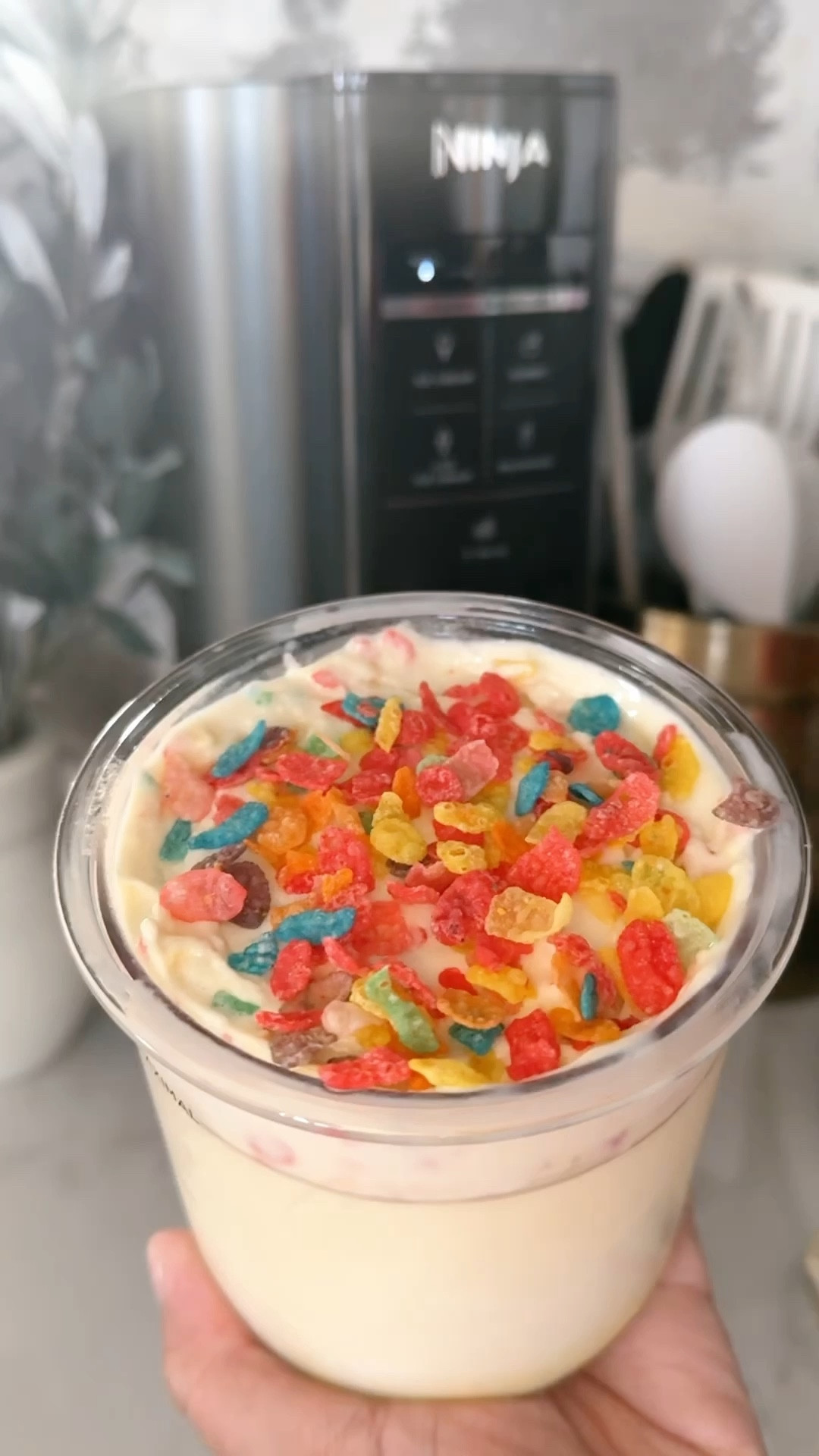 Ninja creami from @walmart - made a fruity pebbles protein ice cream #walmartpartner #walmarthome

#LTKGiftGuide #LTKVideo #LTKhome