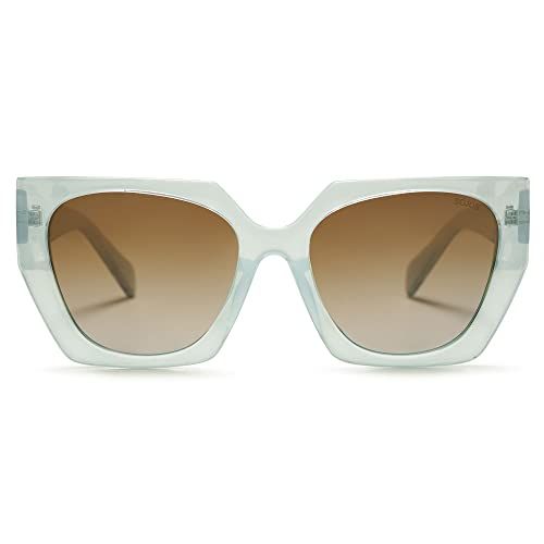 SOJOS Big Trendy Polarized Sunglasses Womens Oversized Cateye Sunnies Lentes De Sol Para Mujer SJ... | Amazon (US)