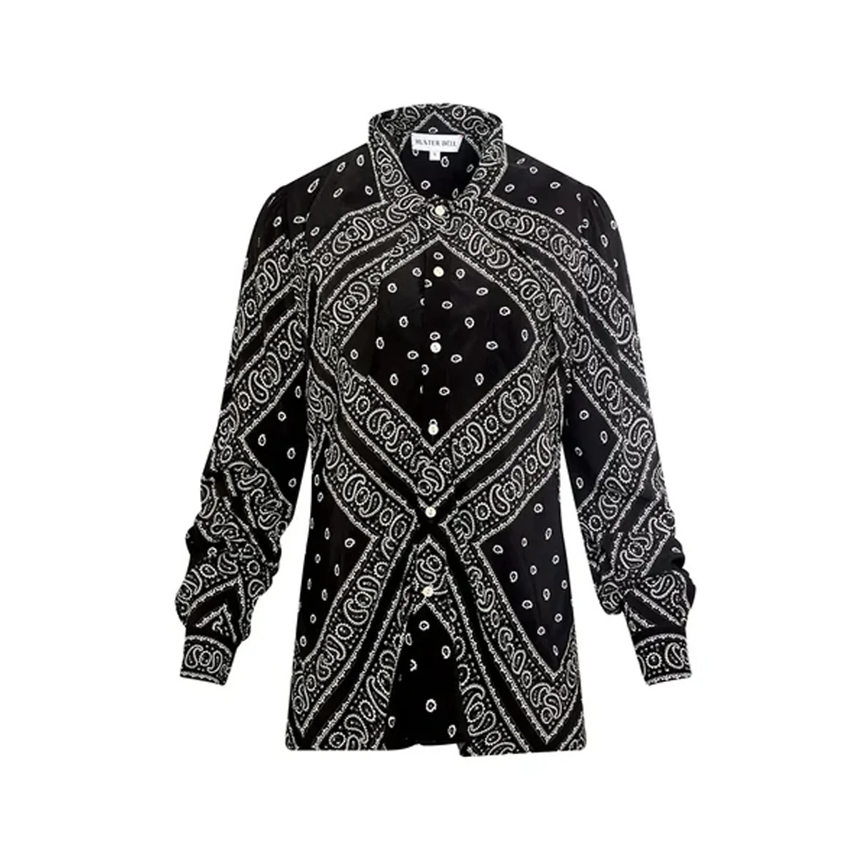 Frances Top in Aces Wild Black | Over The Moon