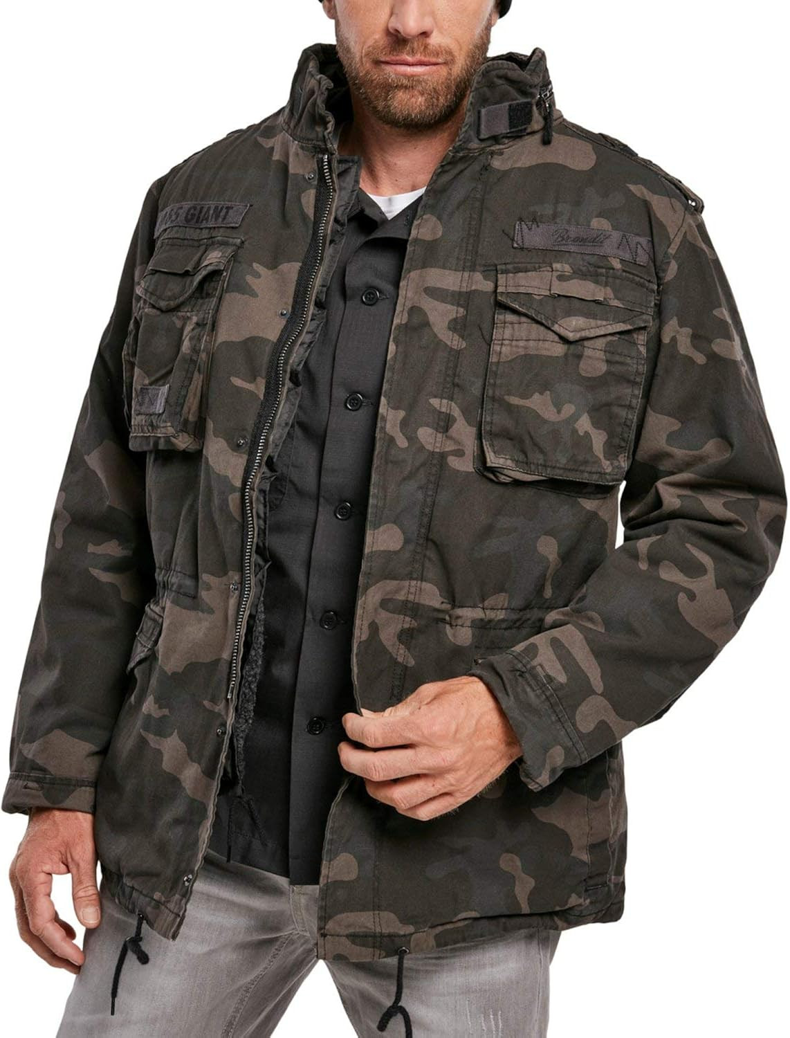Brandit Men's M-65 Giant Jacket - Camel | Amazon (US)
